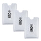 🛡️💳 RFID-blocking card sleeve – shields data, prevents demagnetization & fits all!