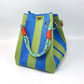 👜✨ Knitted bucket bag – chic stripes, spacious, perfect for vacations!