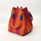 👜✨ Knitted bucket bag – chic stripes, spacious, perfect for vacations!