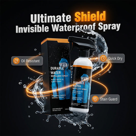 🛡️💧 Invisible waterproof spray – repels stains, preserves fabric, nano mist!