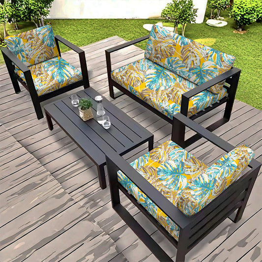 🛋️🌸 Stretch cushion cover – floral, easy-fit, protects & refreshes furniture!