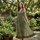 🐆🌴 Leopard maxi dress – breathable, flowy, perfect for beach vacations!