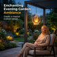 Realistic Flame Solar Hanging Lantern