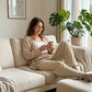 👗 50% OFF NOW! ☀️ Women's Soft Casual Top & Wide-Leg Pants Set – Lightweight & relaxed fit – Effortless comfort, perfect for summer days or lounging 🌸✨