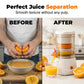Portable Electric Citrus Juicer with Automatic Pulp Separation