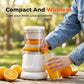Portable Electric Citrus Juicer with Automatic Pulp Separation