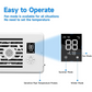 Quiet 10-Speed Register Booster Fan for 4" x 10" Vents