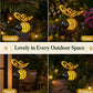 ✨ Hanging Solar Bee Light – Warm Amber Glow, Flicker-Free, Perfect for Garden Parties, Camping, or Kids’ Rooms – Spread Joy Day and Night 🌞🌜