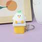 🐸🔑 Fidget mechanical switch keychain – clicky, stress-relief, pocket-sized fun!