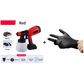 🎨🔋 Cordless paint sprayer – 2 batteries, versatile, for painting & gardening!