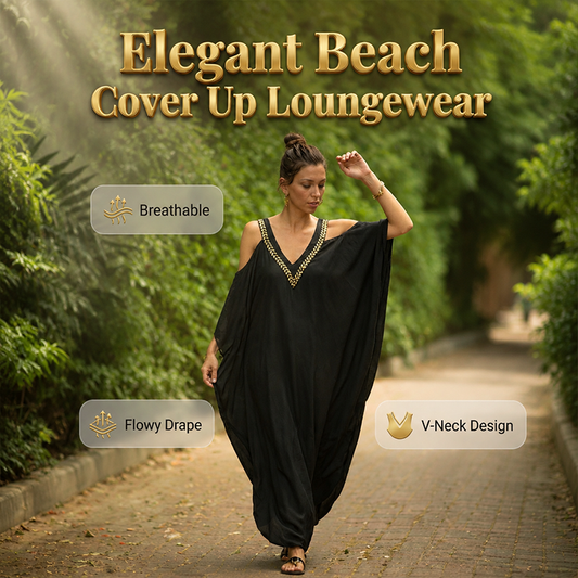 Women's Off-the-Shoulder Beach Cover Up Loungewear