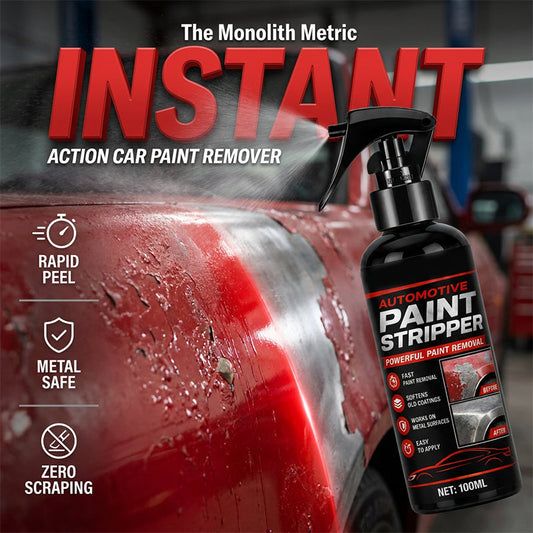 🚗💥 Paint remover spray – strips coatings fast, restores metal instantly!