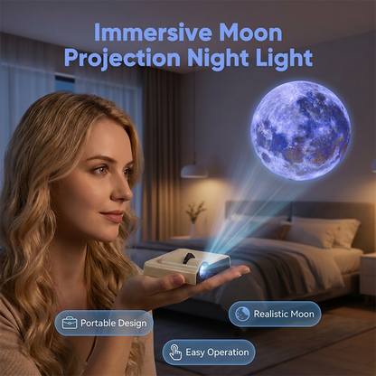 Portable LED Projection Night Light