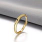 Minimalist Initial Ring for Everyday Elegance