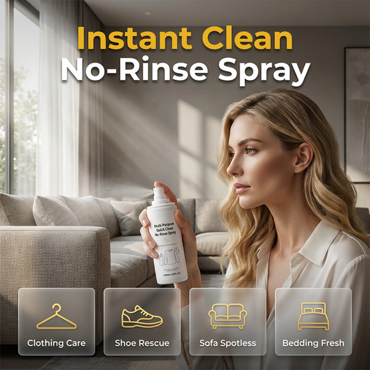 🧼✨ No-rinse instant stain remover – spray, wipe, vanish stains from fabrics!