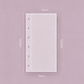 Transparent Photocard & Ticket Binder