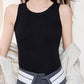 Women's Comfort Tank Top with Built-In Padded Bra