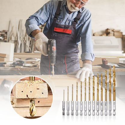 🔧13PCS Multipurpose Drill Bit Set