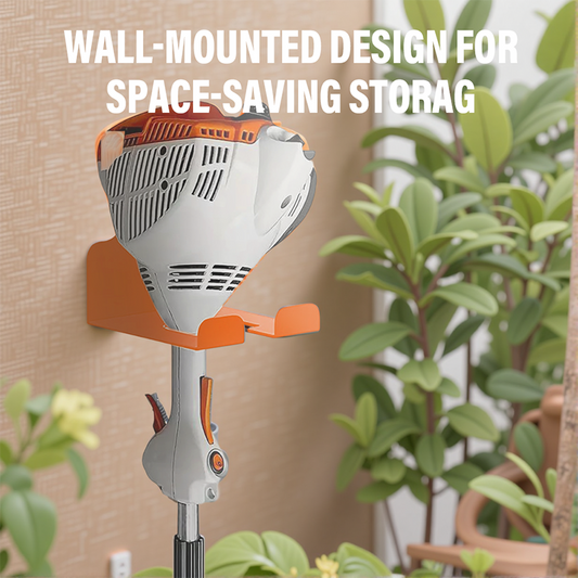 🔧🌿 Wall-mounted trimmer rack – sturdy, space-saving, secure & easy install!