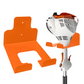 🔧🌿 Wall-mounted trimmer rack – sturdy, space-saving, secure & easy install!