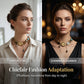 🥳2026 HOT SALE🥳💞50K+ SOLD!⏳✨Statement Watch Button Necklace