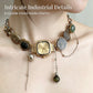 🥳2026 HOT SALE🥳💞50K+ SOLD!⏳✨Statement Watch Button Necklace