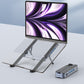 Foldable Laptop Stand with 4-Port USB Hub