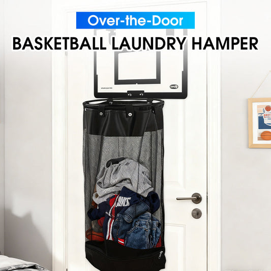 ⏳Limited-time 50% off⏰Over-the-Door Basketball Laundry Hamper🏀🧺👕