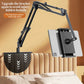 📱🤖 Hidden tablet stand – fits gaps, 4 joints, 360° rotation, hands-free!