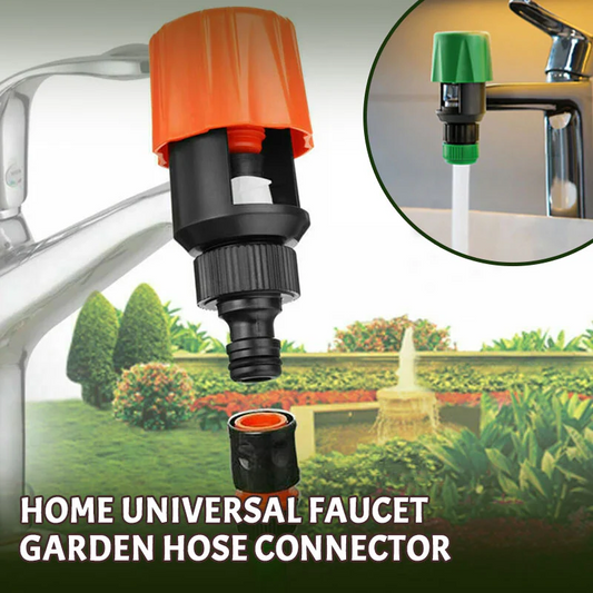 🚰🔧 Faucet-to-hose adapter – tool-free, leak-free, fits most mixer taps!