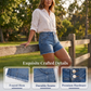 📢📢40% OFF !! ⏰Women’s Casual Stretch Denim Shorts