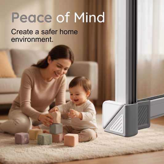 Window Corner Guard Baby Proofing Safety Bumper for Casement Windows Small
