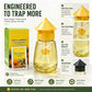 🦟 Indoor and outdoor hanging fly trap – 🏡 Chemical-free protection and a peaceful summer atmosphere 🌿🛡️