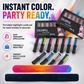 🌈 Temporary Hair Color Comb – Instant Highlight Applicator for Parties, Festivals & Everyday Styling