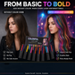 🌈 Temporary Hair Color Comb – Instant Highlight Applicator for Parties, Festivals & Everyday Styling
