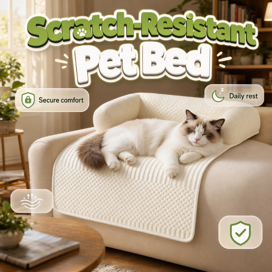 Scratch-Resistant Pet Bed