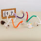 🐾🧶Cat Toys Chew Ropes 3Pcs, Safe Teeth Cleaning Toy for Indoor Kittens, Calming Interactive Kitty Toys