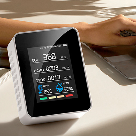 🌿🏠5-in-1 Indoor Air Quality Monitor