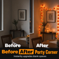 👻Halloween Special Offer🎃🧡Artificial Marigold Flower LED String Light