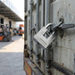 High-Security Shackle Lock for Garages and Motorcycles