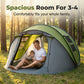 🏕️ 50% Off! ⛺Instant Pop-Up Waterproof Family Camping Tent