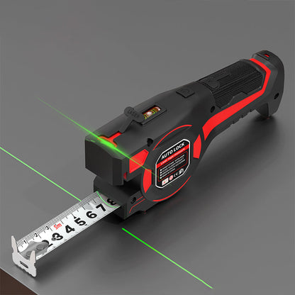 2-in-1 Tape Measure with Laser Guide