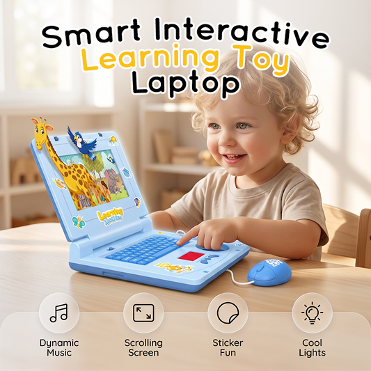 🏆🖥️Limited Time 50% Off‼️👧Interactive Simulation Toy Laptop｜Kids Educational Pretend Play Learning Toy🖥️