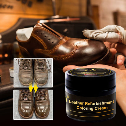🥿🛋️ All-in-one leather care treatment | Recolors and repairs scratches; suitable for leather furniture, cars, and accessories ✅