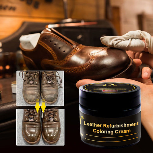 🥿🛋️ All-in-one leather care treatment | Recolors and repairs scratches; suitable for leather furniture, cars, and accessories ✅