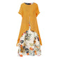⏳Limited-time 50% off⏰Women's Layered Look Floral Print Casual Dress💐👗