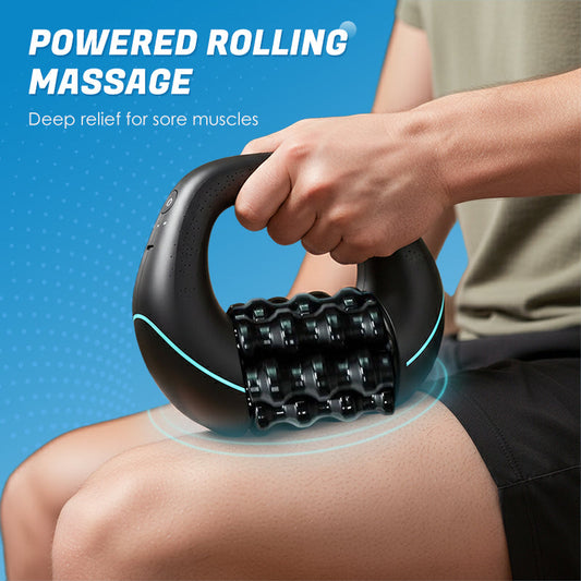 🧘‍♀️💆‍♂️ Silicone Fascia Roller – Massager for Legs & Body | Relieves Tension & Muscle Soreness