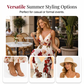 📢📢50% OFF !! ⏰ 2026 Sale — Over 36,000 Sold 💞 Women Floral Spaghetti Strap Maxi Dress – Summer Vacation Outfit 🌸