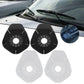 🚗 Car Wiper Arm Hole Protector Pads – Silicone Covers to Block Dust, Leaves & Debris for Cleaner Wiper Performance