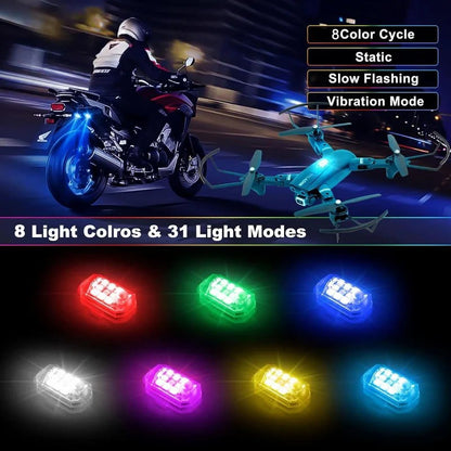 🔥50% OFF 8 Colors Wireless Led Lights with Remote